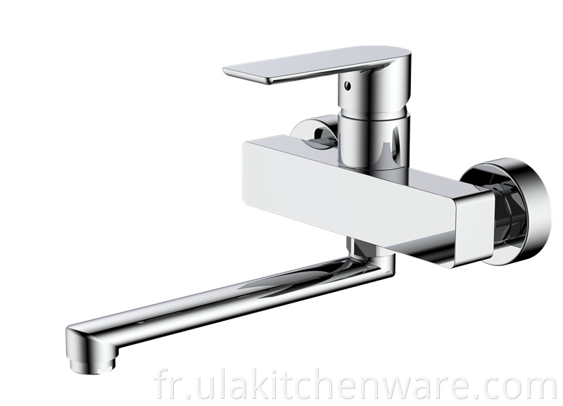 long spout cubic shower faucets